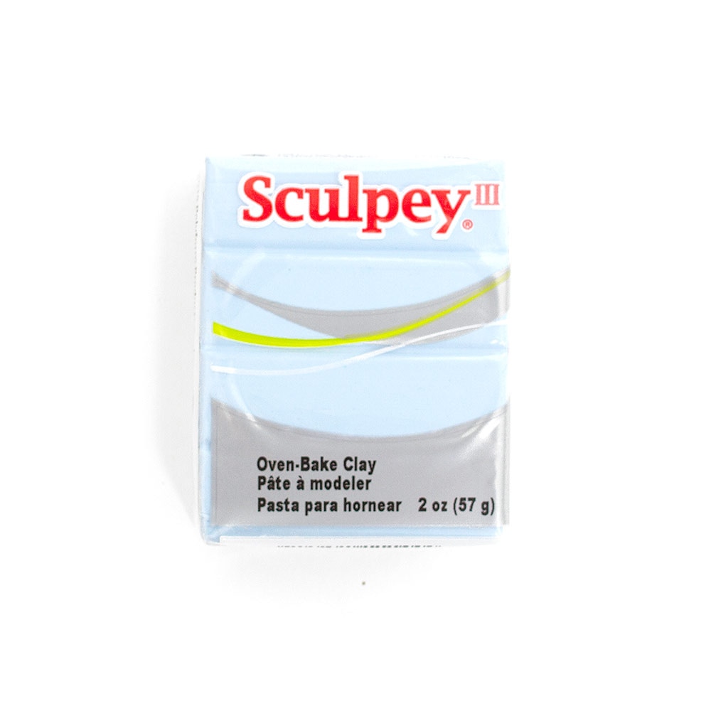 Polyform, Sculpey III, Oven Bake, Clay, 2oz, Sky Blue